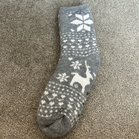 Fuzzy Warm Slipper Socks lined with Grippers - Picture 6 of 9